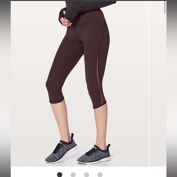 Lululemon Train Times Crop 17"  Size 10 - Picture 1 of 12